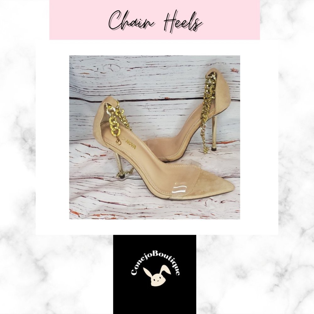 The It Crowd Chain Heels (NWT)